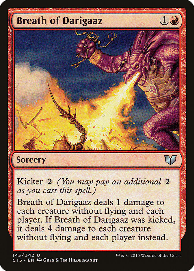 Breath of Darigaaz [Commander 2015] | Good Games Modbury