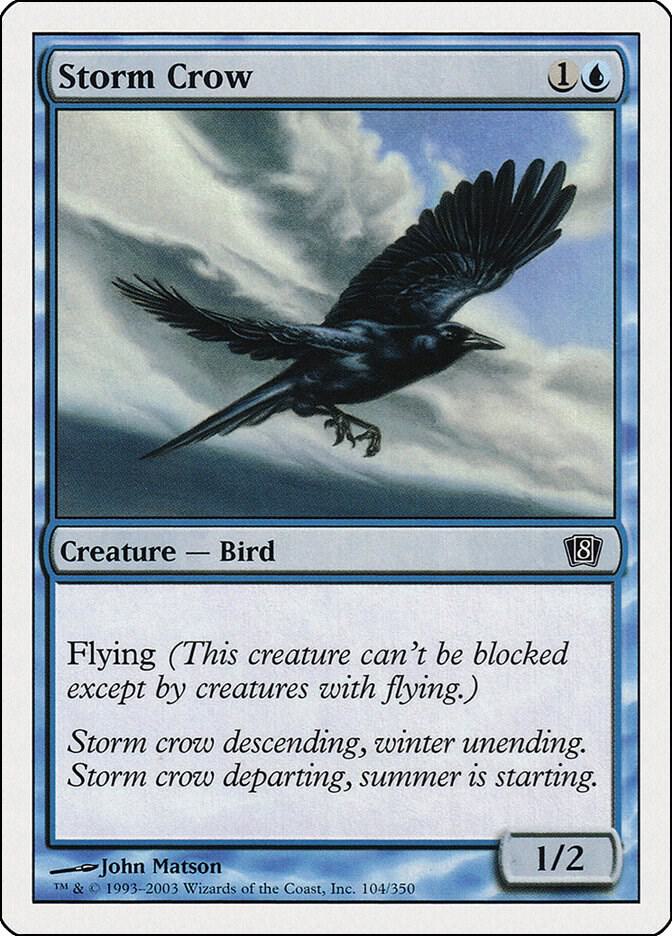 Storm Crow 104/350 (8th Edition)  | Good Games Modbury