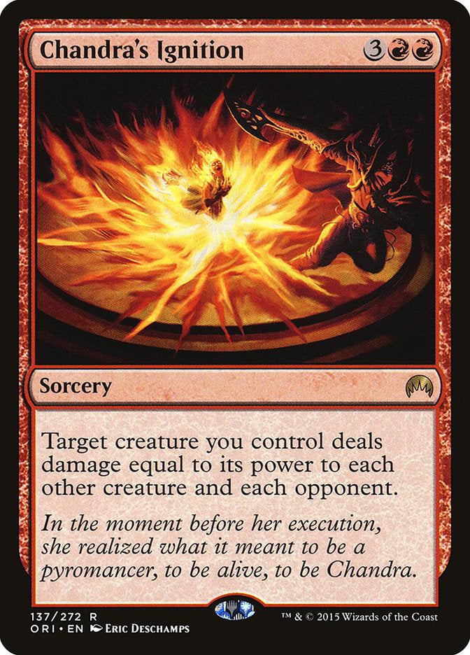 Chandra's Ignition [Magic Origins] | Good Games Modbury
