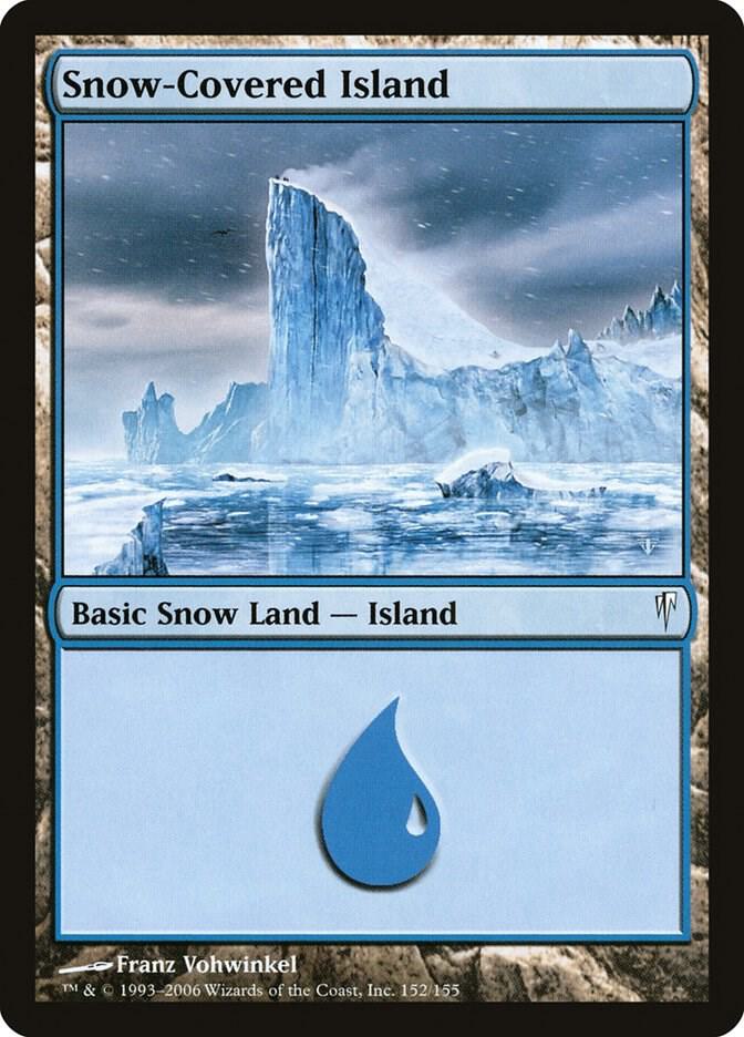 Snow-Covered Island 152/155 (Coldsnap)  | Good Games Modbury