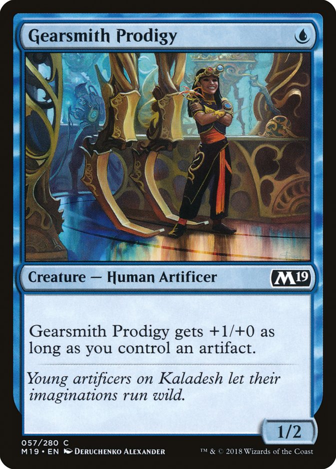Gearsmith Prodigy [Core Set 2019] | Good Games Modbury