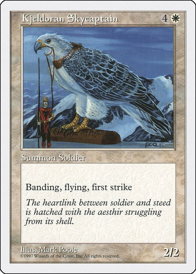 Kjeldoran Skycaptain 45/455 (Fifth Edition)  | Good Games Modbury