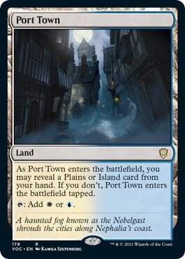 Port Town 178 (Commander: Innistrad: Crimson Vow)  | Good Games Modbury