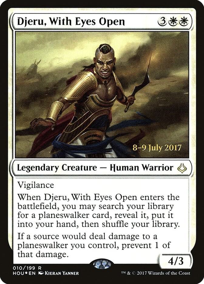 Djeru With Eyes Open 10s/62 (Prerelease Cards)  - Foil | Good Games Modbury