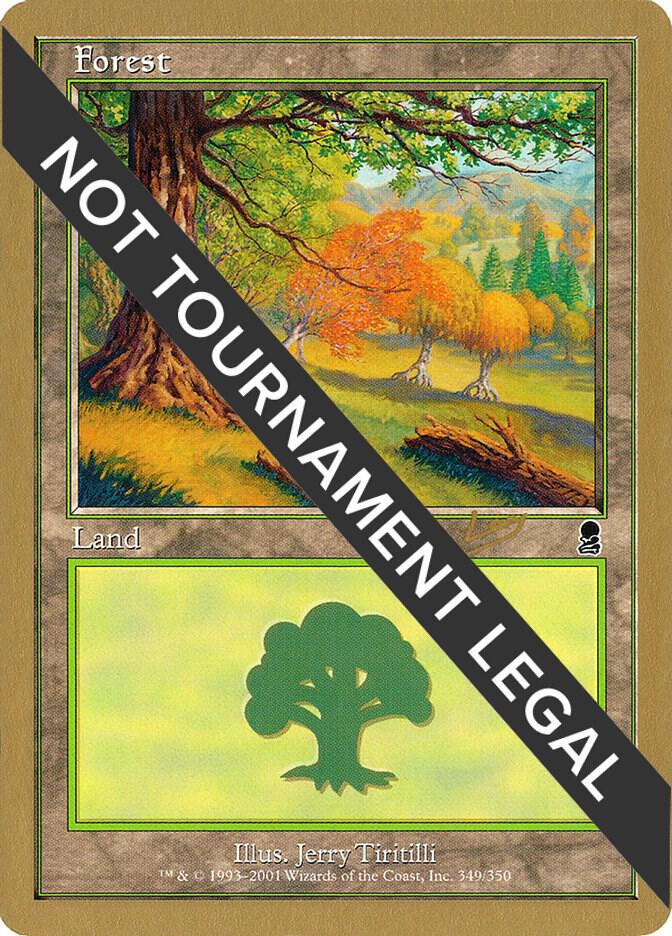 Forest 349 2002 Brian Kibler ODY bk349/153 (World Championship Decks)  | Good Games Modbury