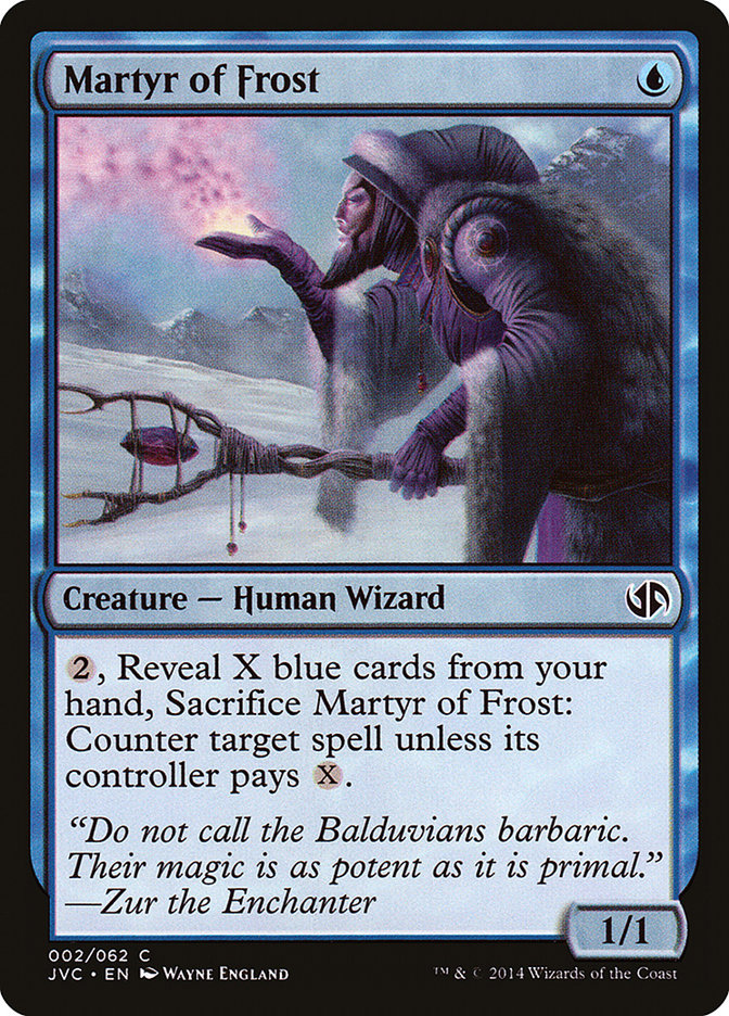 Martyr of Frost 2/62 (Duel Decks: Anthology)  | Good Games Modbury