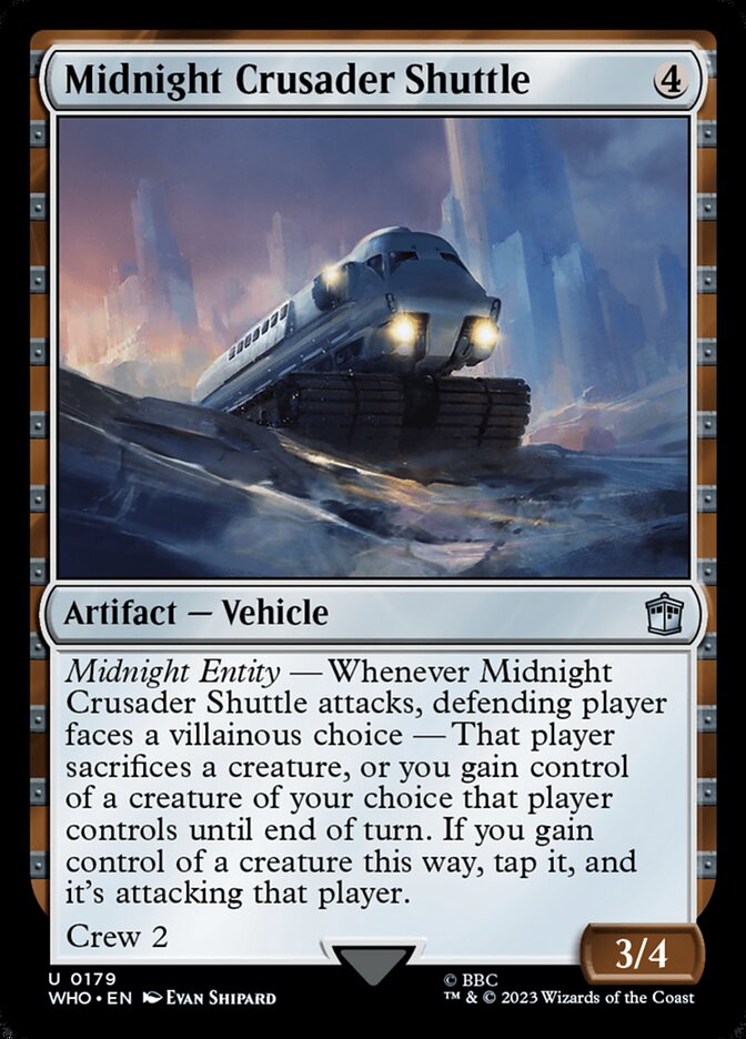 Midnight Crusader Shuttle 179 (Universes Beyond: Doctor Who)  | Good Games Modbury