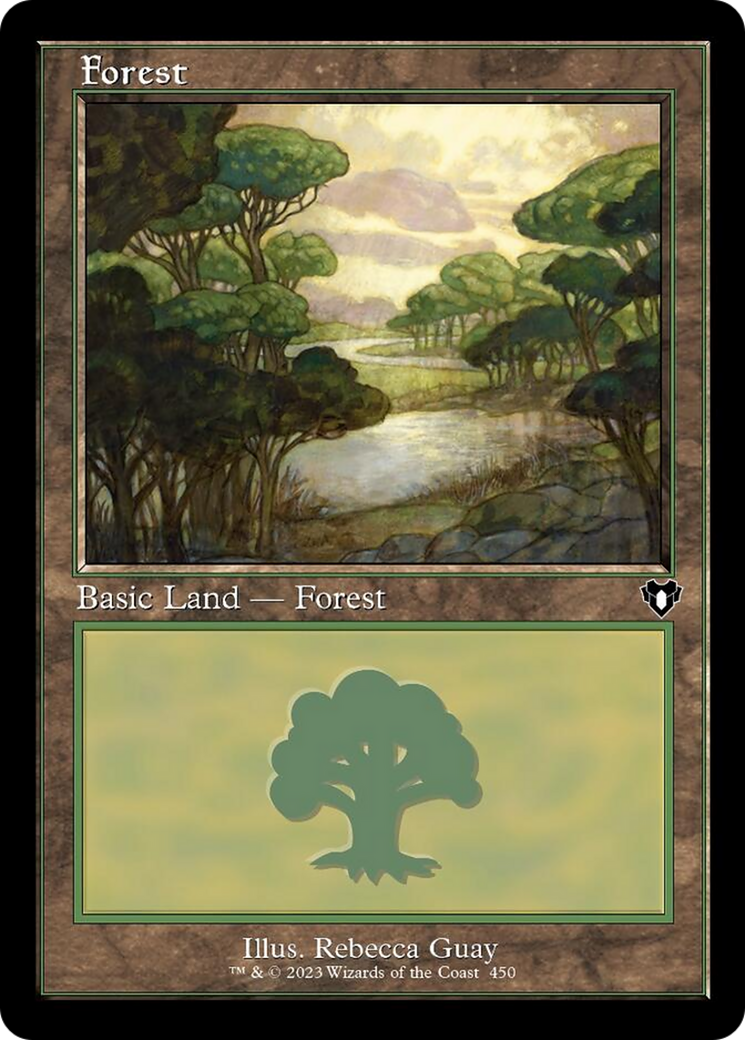 Forest (450) (Retro) [Commander Masters] | Good Games Modbury