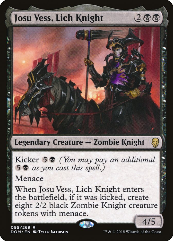 Josu Vess, Lich Knight [Dominaria] | Good Games Modbury