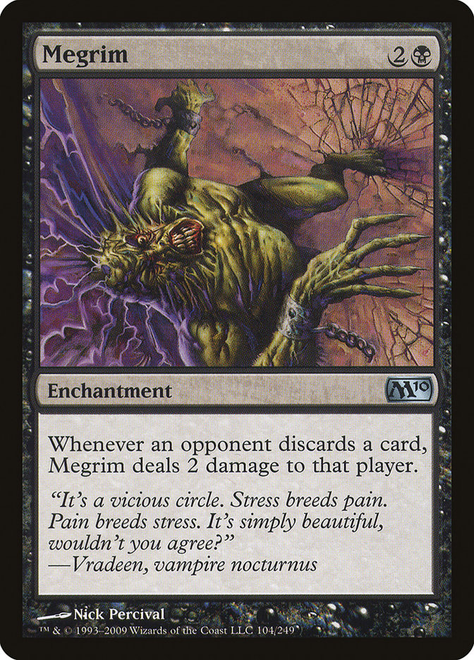 Megrim 104/249 (Magic 2010 (M10))  | Good Games Modbury