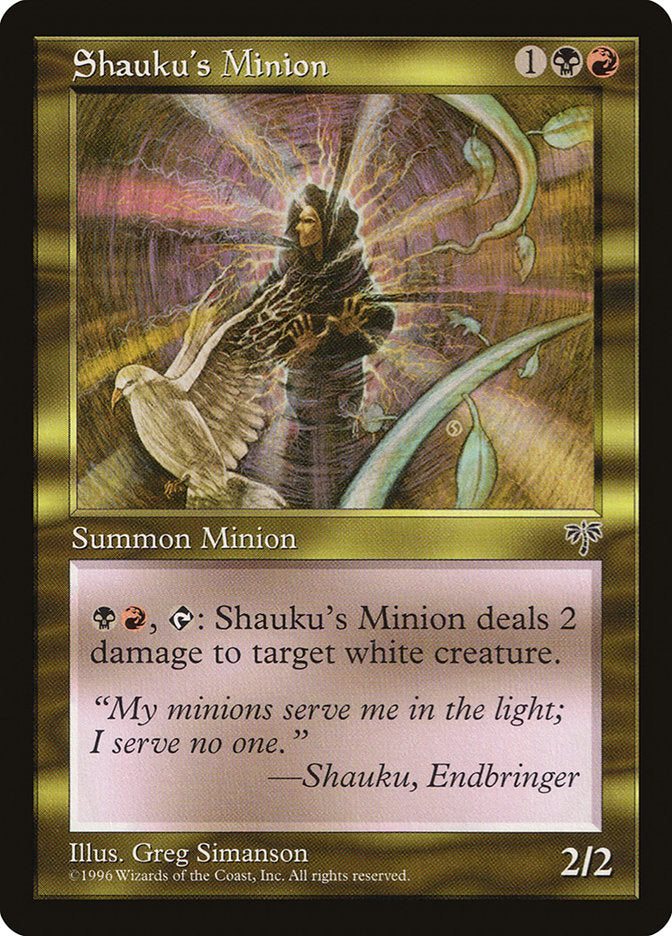 Shauku's Minion 283/350 (Mirage)  | Good Games Modbury