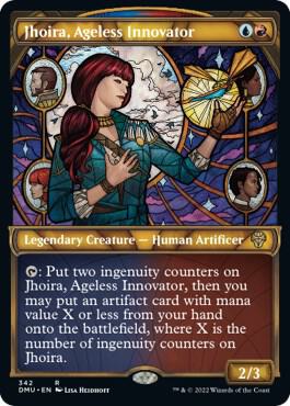 Jhoira Ageless Innovator Textured Foil 342/281 (Dominaria United)  - Foil | Good Games Modbury