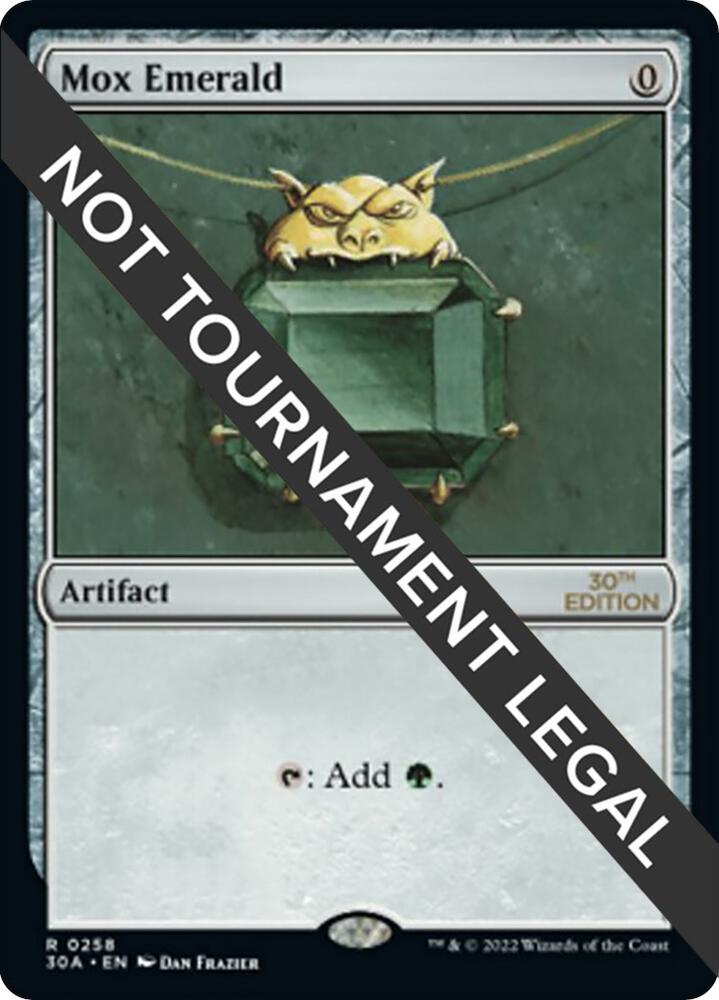 Mox Emerald 258/594 (30th Anniversary Edition)  | Good Games Modbury