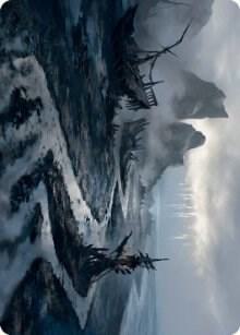 Shipwreck Marsh Art Card 75 (Art Series: Innistrad: Midnight Hunt)  | Good Games Modbury