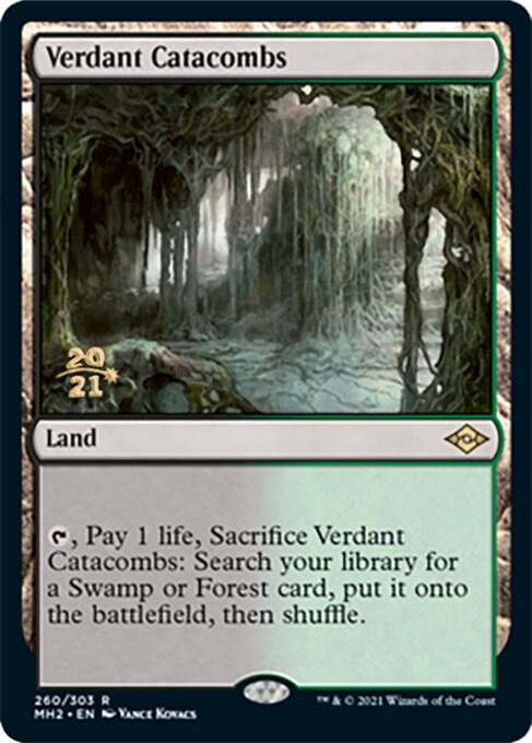 Verdant Catacombs 260s/86 (Prerelease Cards)  - Foil | Good Games Modbury