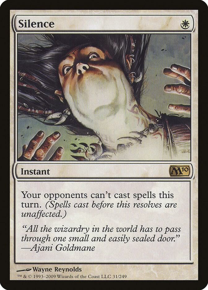 Silence 31/249 (Magic 2010 (M10))  - Foil | Good Games Modbury