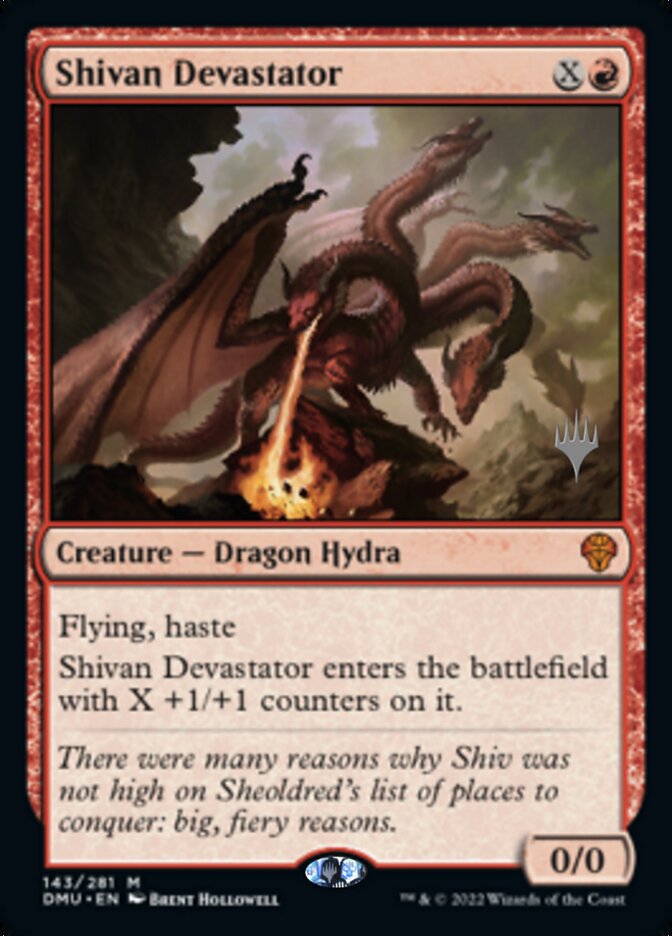 Shivan Devastator (Promo Pack) [Dominaria United Promos] | Good Games Modbury