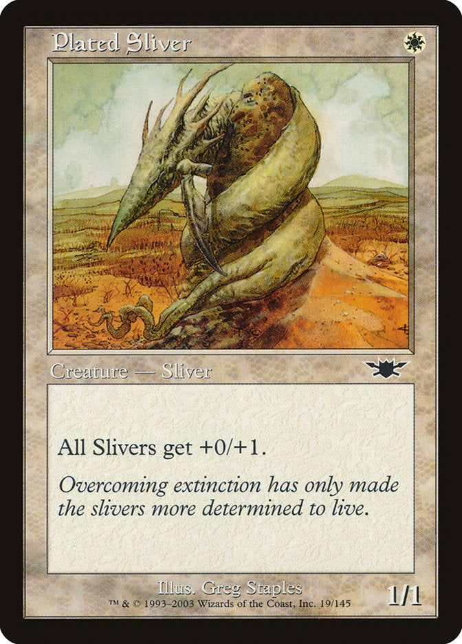 Plated Sliver 19/145 (Legions)  - Foil | Good Games Modbury