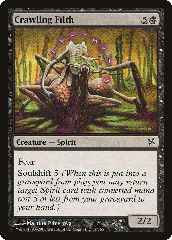 Crawling Filth 64/165 (Betrayers of Kamigawa)  - Foil | Good Games Modbury