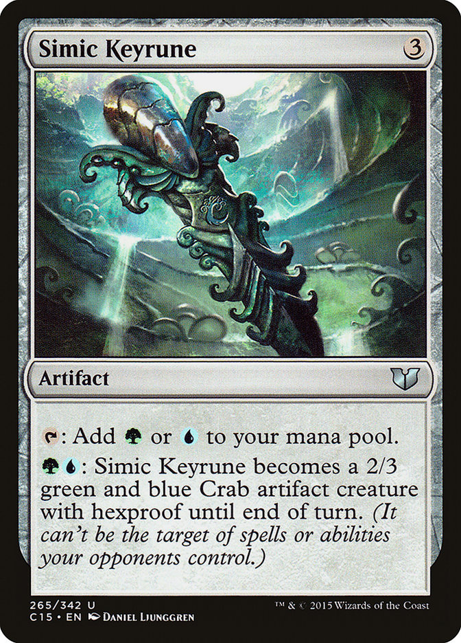 Simic Keyrune 265/342 (Commander 2015)  | Good Games Modbury