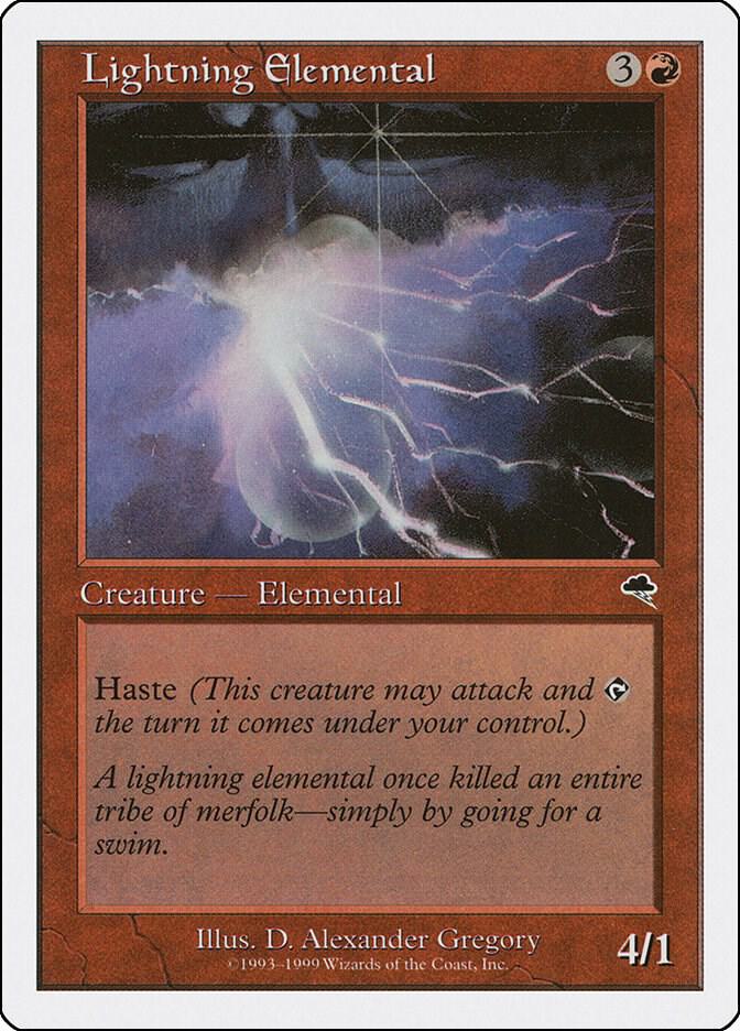 Lightning Elemental 37/136 (Battle Royale Box Set)  | Good Games Modbury