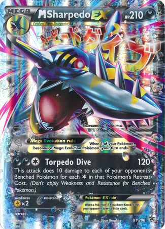 M Sharpedo EX (XY200) (Jumbo Card) [XY: Black Star Promos] | Good Games Modbury