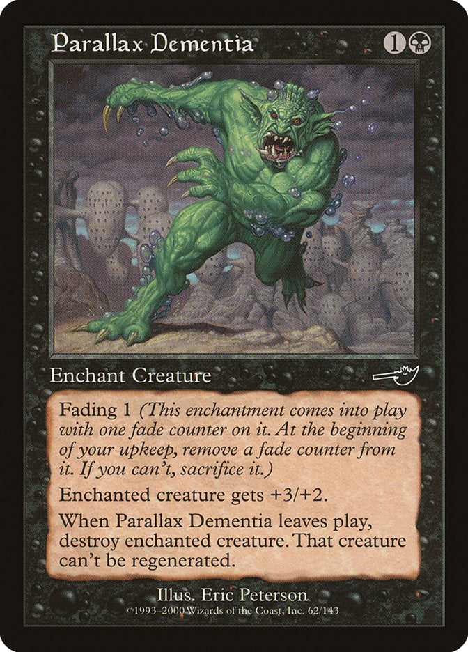 Parallax Dementia 62/143 (Nemesis)  - Foil | Good Games Modbury