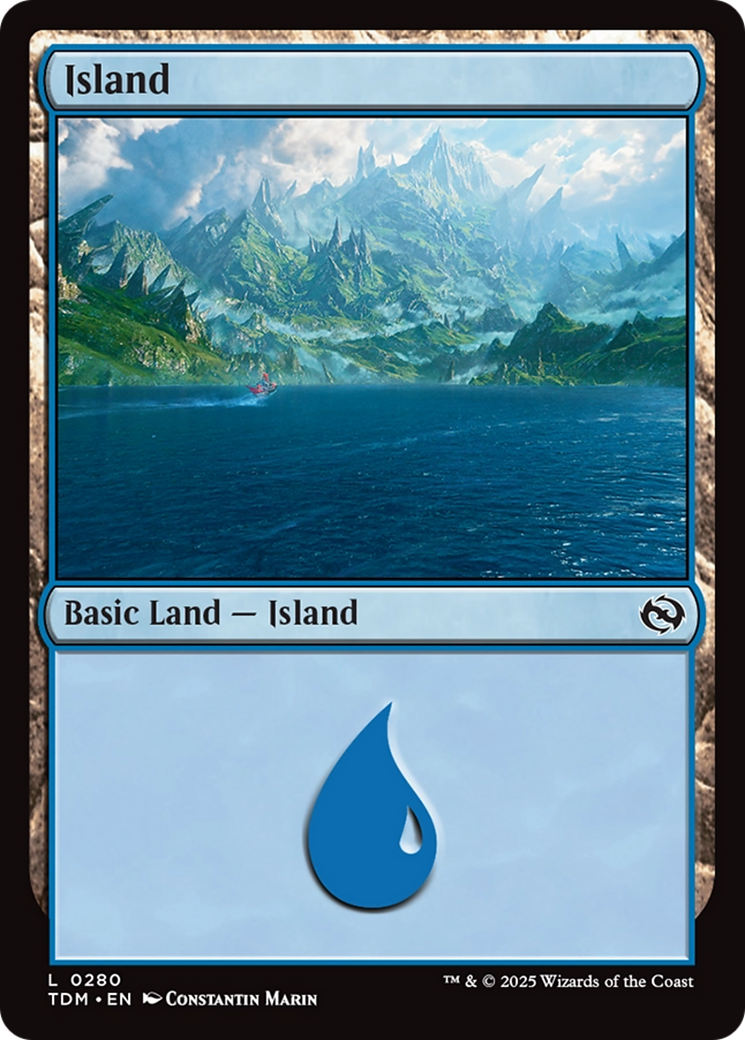 Island (0280) [Tarkir: Dragonstorm] | Good Games Modbury