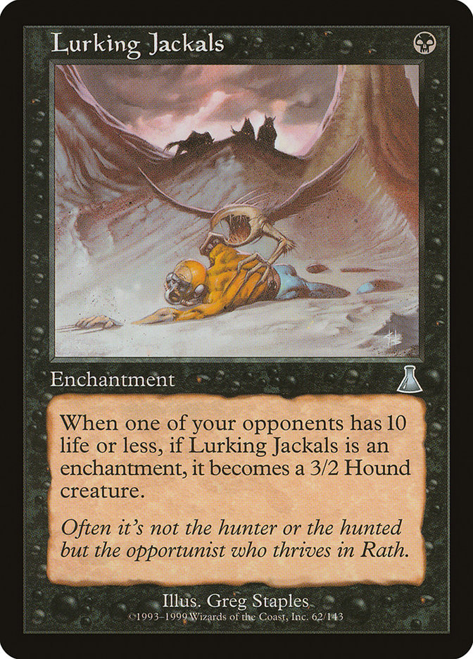 Lurking Jackals 62/143 (Urza's Destiny)  | Good Games Modbury