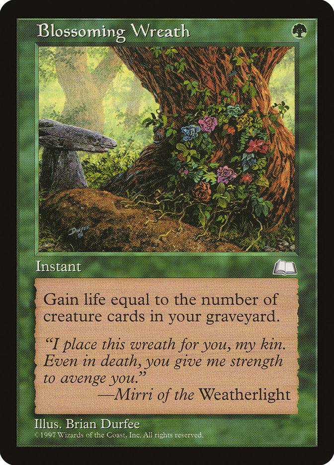 Blossoming Wreath 120/167 (Weatherlight)  | Good Games Modbury