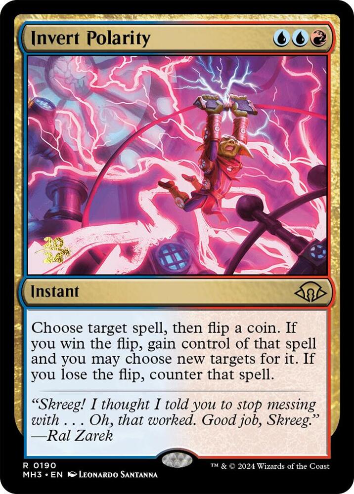 Invert Polarity 190s/90 (Prerelease Cards)  - Foil | Good Games Modbury