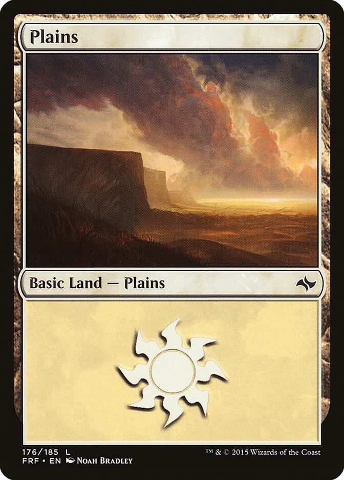 Plains 176/185 (Fate Reforged)  - Foil | Good Games Modbury