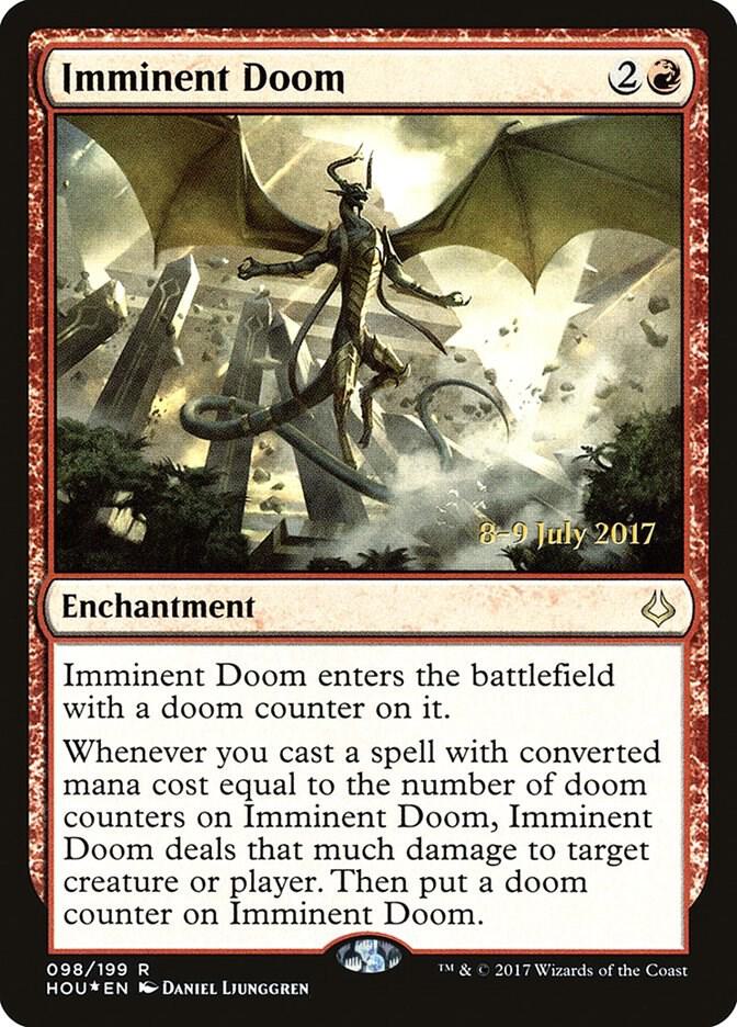 Imminent Doom 98s/62 (Prerelease Cards)  - Foil | Good Games Modbury