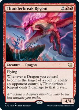 Thunderbreak Regent 147/62 (Commander: Adventures in the Forgotten Realms)  | Good Games Modbury