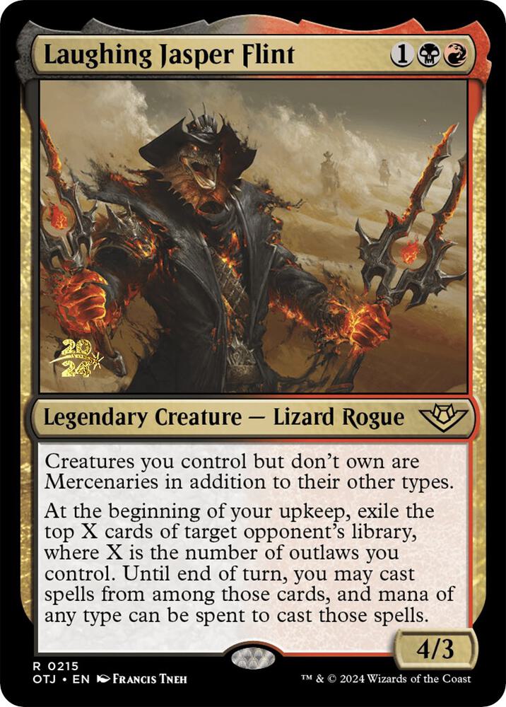 Laughing Jasper Flint 215s/160 (Prerelease Cards)  - Foil | Good Games Modbury