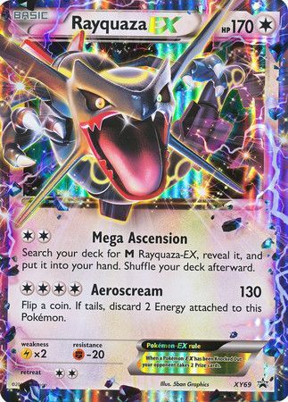 Rayquaza EX (XY69) (Jumbo Card) [XY: Black Star Promos] | Good Games Modbury
