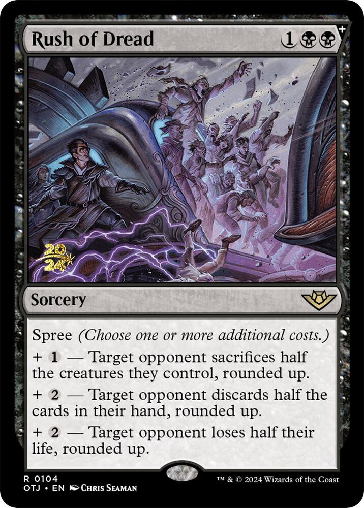 Rush of Dread 104s/160 (Prerelease Cards)  - Foil | Good Games Modbury
