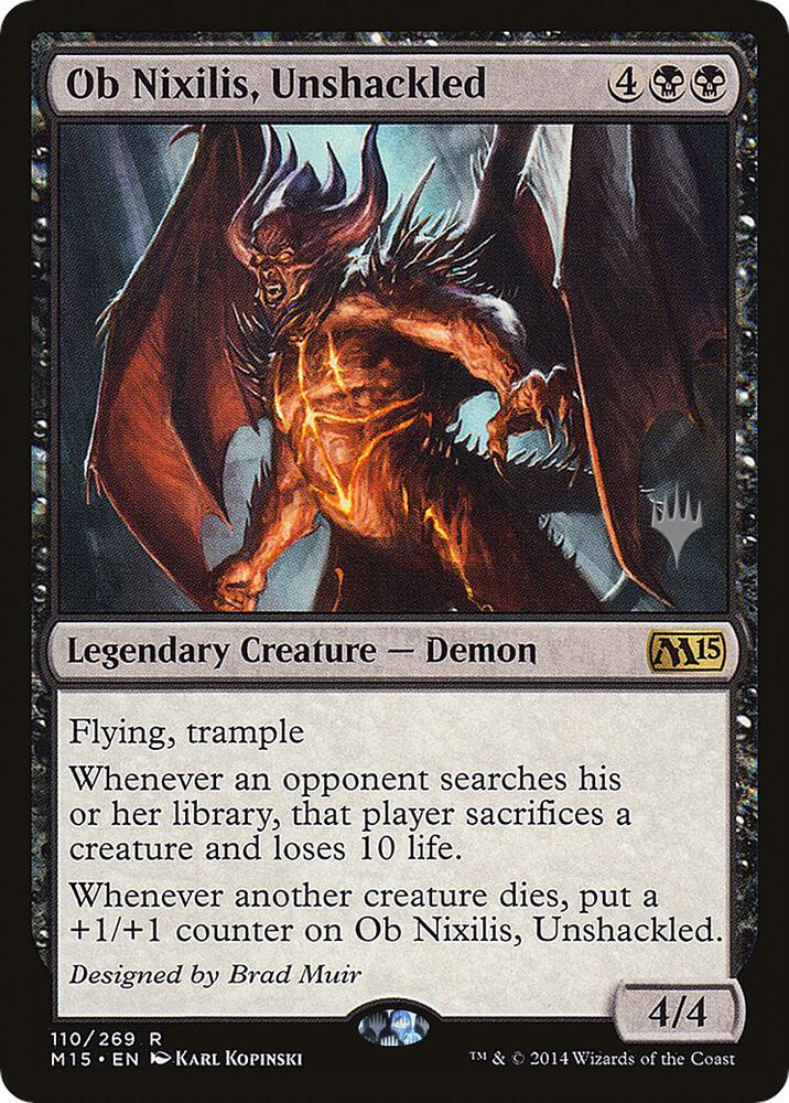 Ob Nixilis Unshackled 110p/14 (Promo Pack: Zendikar Rising)  | Good Games Modbury