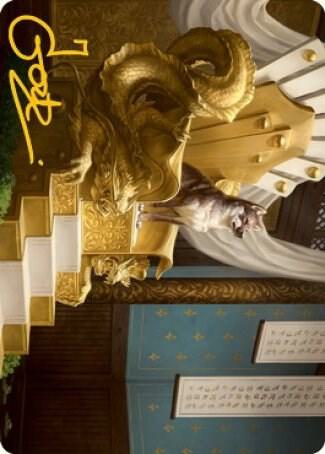 Yoshimaru Ever Faithful Art Card Gold Stamped Signature 24 (Art Series: Kamigawa: Neon Dynasty)  | Good Games Modbury