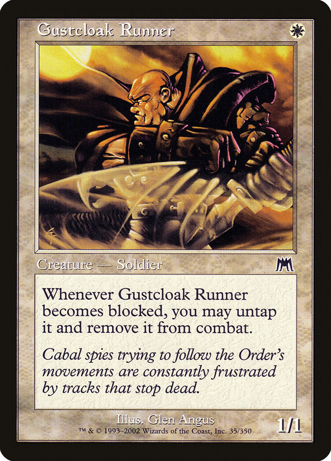 Gustcloak Runner [Onslaught] | Good Games Modbury