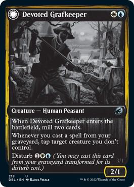 Devoted Grafkeeper 218/534 (Innistrad: Double Feature)  | Good Games Modbury