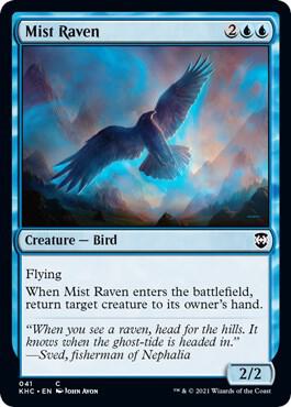 Mist Raven 41/1 (Commander: Kaldheim)  | Good Games Modbury