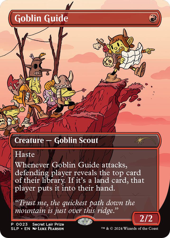 Goblin Guide 23/50 (Secret Lair Showdown)  - Borderless Foil | Good Games Modbury