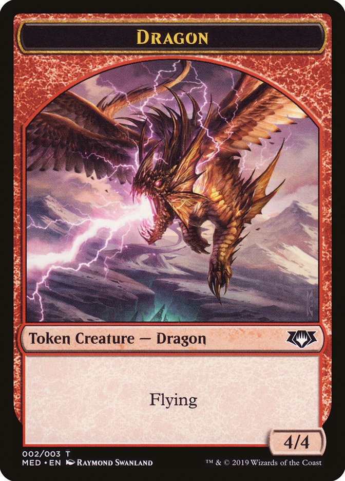 Dragon Token [Mythic Edition Tokens] | Good Games Modbury