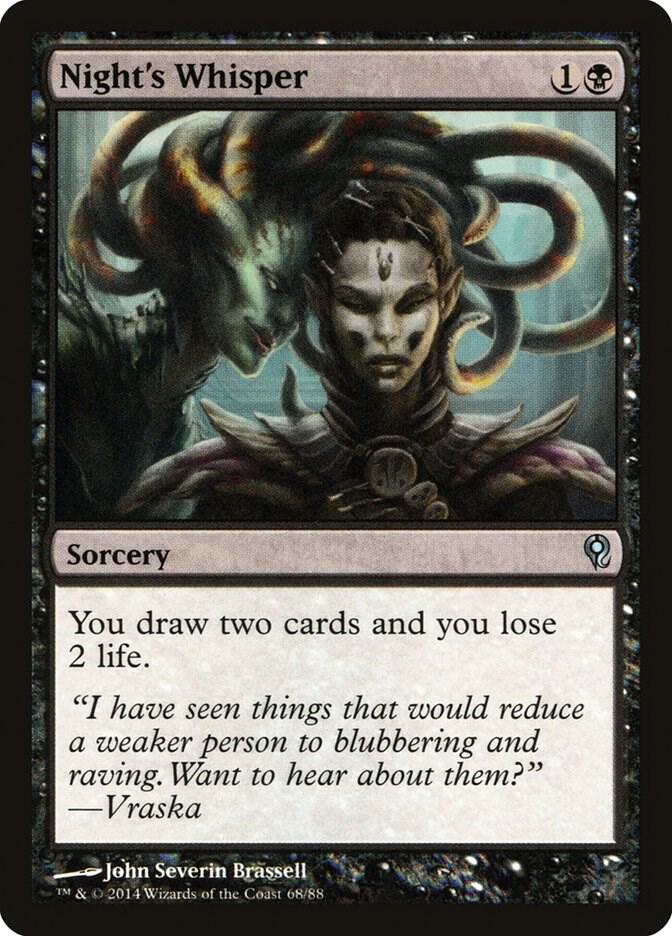 Night's Whisper 68/88 (Duel Decks: Jace vs. Vraska)  | Good Games Modbury