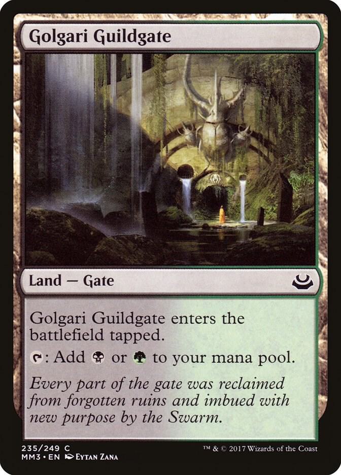 Golgari Guildgate 235/249 (Modern Masters 2017)  - Foil | Good Games Modbury