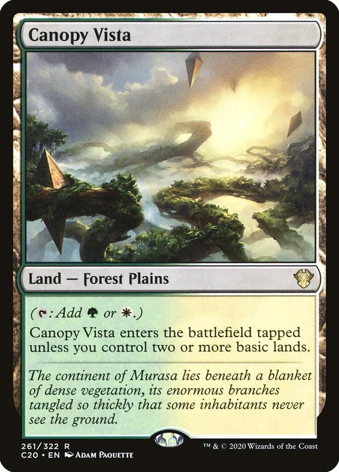Canopy Vista 261/322 (Commander 2020)  | Good Games Modbury