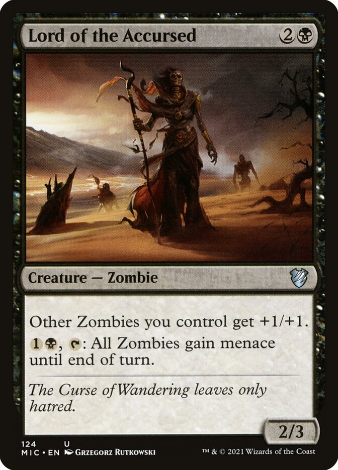 Lord of the Accursed 124/38 (Commander: Innistrad: Midnight Hunt)  | Good Games Modbury