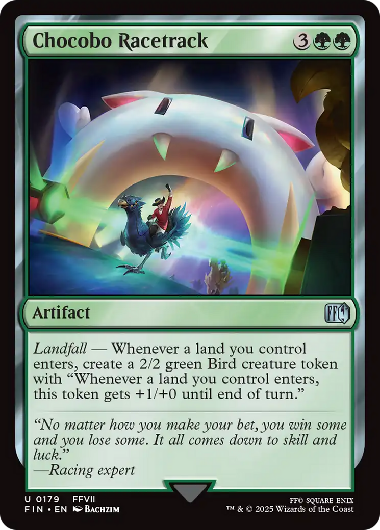 Chocobo Racetrack [FINAL FANTASY] | Good Games Modbury