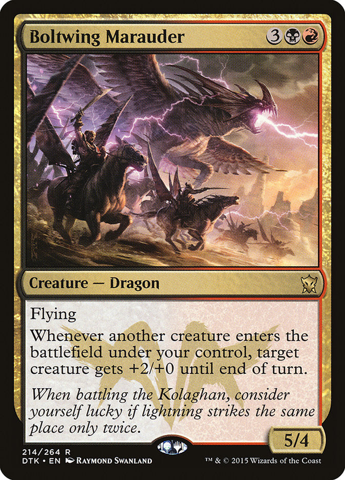 Boltwing Marauder 214/264 (Dragons of Tarkir)  - Foil | Good Games Modbury